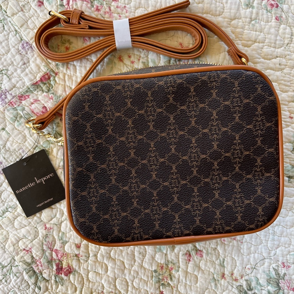 Nanette Lepore Brown Crossbody Bag